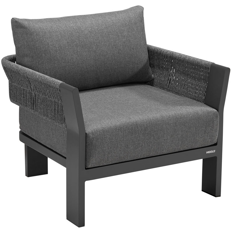 Outdoor 5 - Piece Conversation Set, Dark Gray