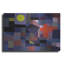 Ivy Bronx «Fire at Full Moon» par Paul Klee, art mural en métal-1651797231