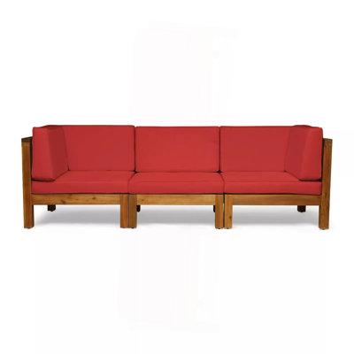X-BACK 3 SEATER OUTDOOR SECTIONAL SOFA SET