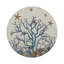 Coral Reef Vegan Leather Round Beaded Placemat-842288671