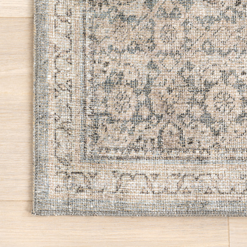 Tapis en mélange de jute de polyester Jeccica, Rectangle 10 pi x 13 pi
