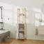 E1  MDF + Bamboo Freestanding Bathroom Cabinet