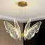 Lustre papillon moderne avec lumière DEL
