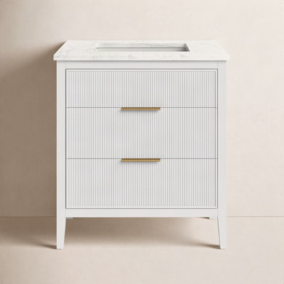 Bilroy 30" Oak Single Bathroom Vanity