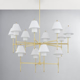 GLENMOORE 12 LIGHT CHANDELIER