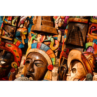 Wooden Souvenirs by Privetik - Wrapped Canvas Print