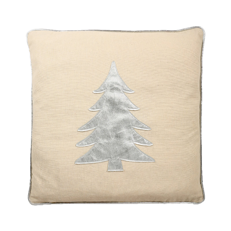  Coussin décoratif, argent