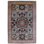Hand Knotted Wool Area Rug in Beige