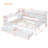 Full Size Wooden Daybed With 3 Drawers, USB Ports And Desk,White-1846143880-1846143882