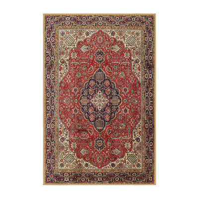 Tapis de style oriental rouge