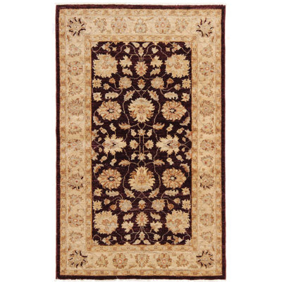 Sultanabad One-of-a-Kind 2'11" X 4'11" New Age Wool Area Rug in Red