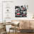 " Red Wine Glasses Pop Set " 4 - Pieces-93062225
