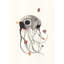 Inky Rose Cephalopod Print by Jenny Brown-65849594-65825390