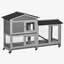 Cage mobile pour animaux, clapier en bois-182198992