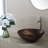 Gaia Glass Circular Vessel Bathroom Sink