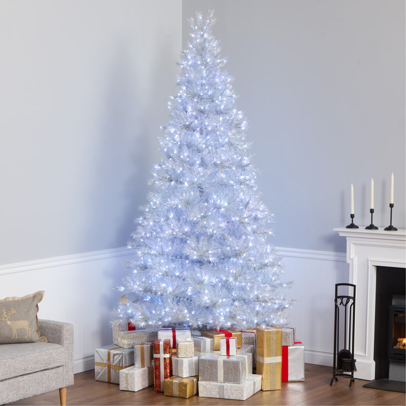 Clear Pine Christmas Tree with LED Lights, 108" x 58"