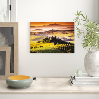 Landscape Tuscany Hills & Mountains - Frameless Print