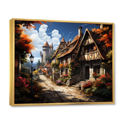 Paysage anglais pittoresque de l'Angleterre en Angleterre II - reproduction