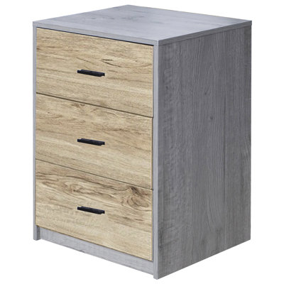 Diakite 40cm W Manufactured Wood Bedside Table