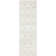 Glam Geometric White Silver Area Rug