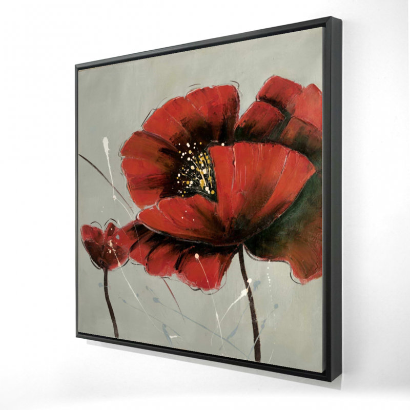" Red Poppy Flowers "