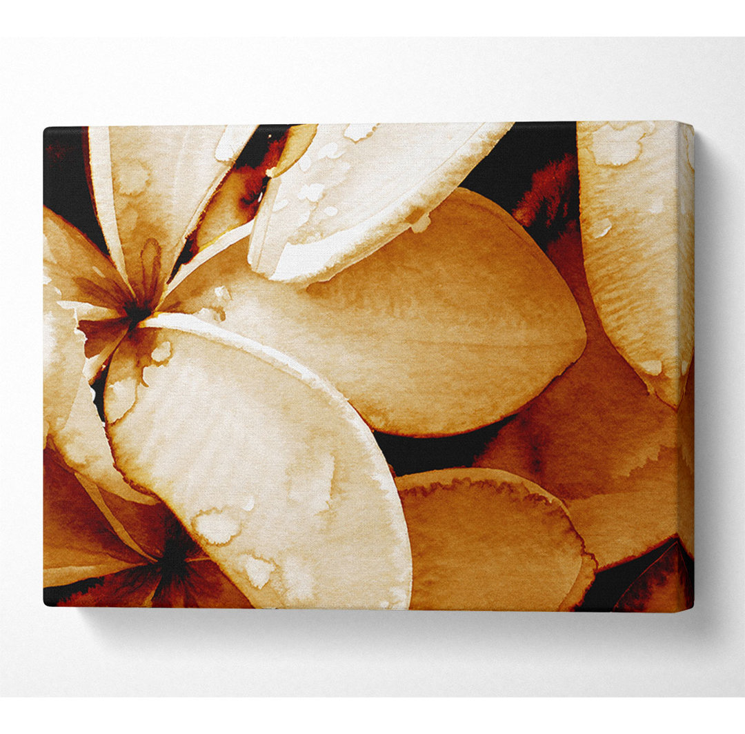 Petal Dew - Kunstdrucke auf Leinwand - Wrapped Canvas