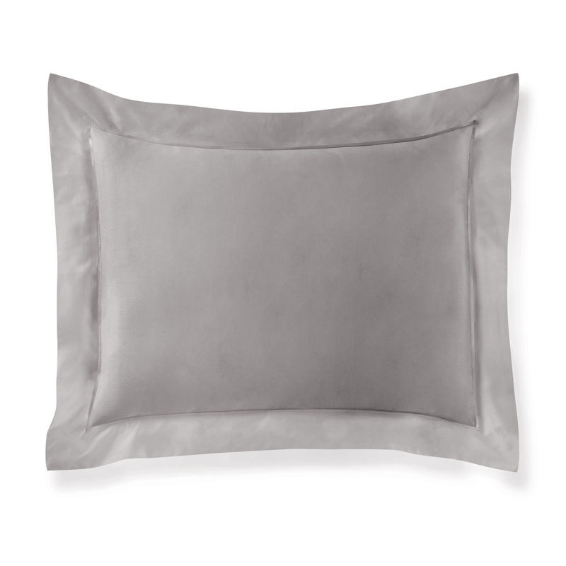 Soprano 100% Cotton Buttons Sham, Ivory, Euro