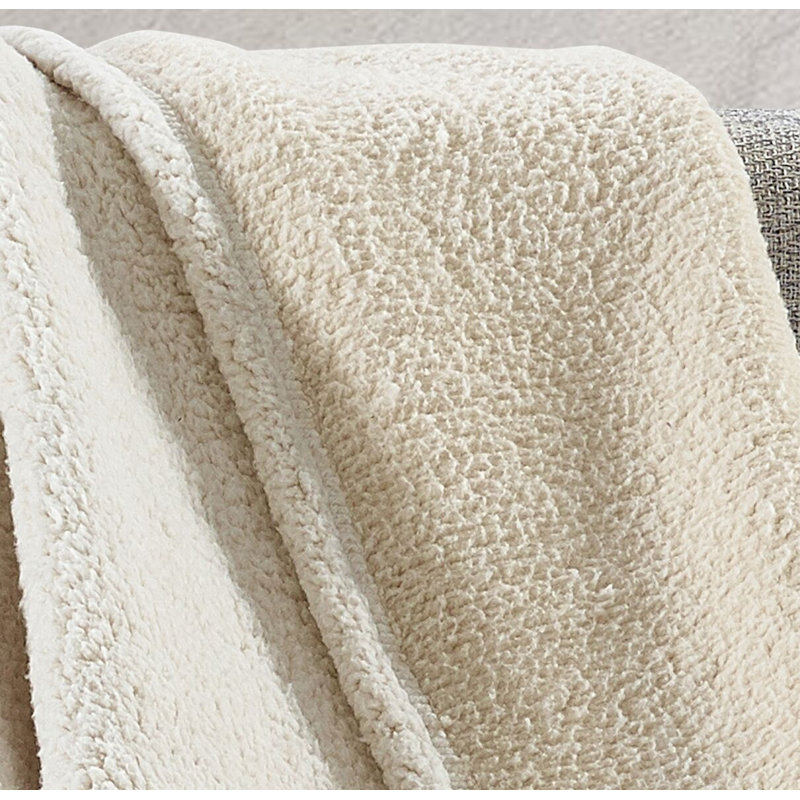 Jeté Lukachukai Sherpa, Beige