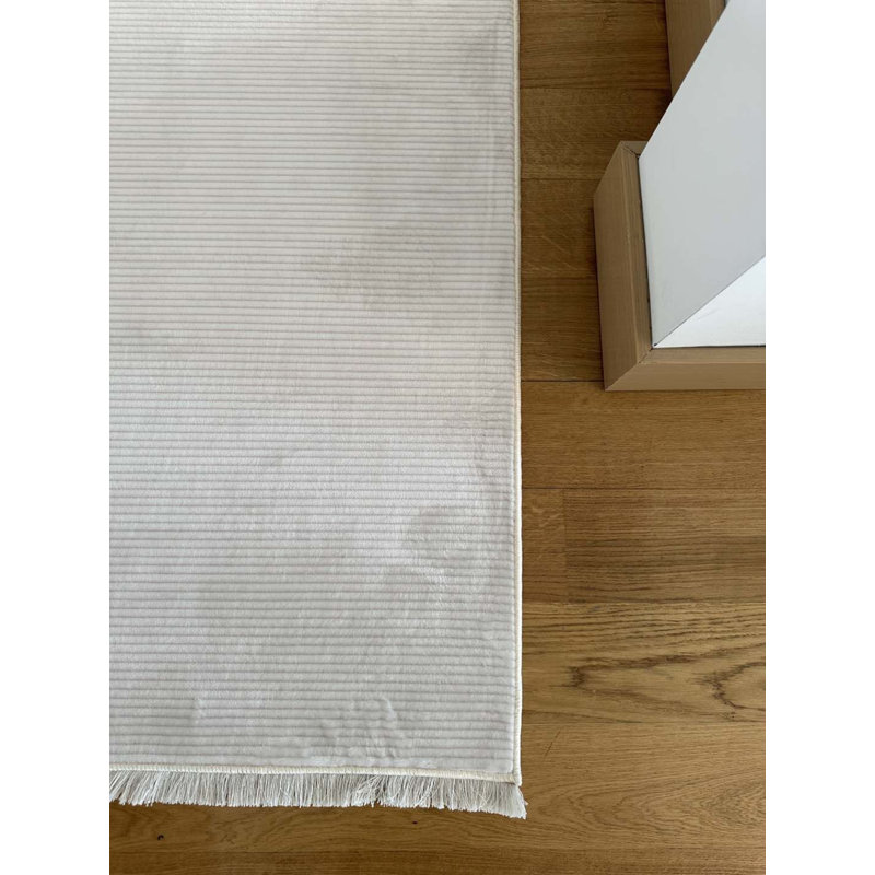 Tapis en coton Siena avec envers antidérapant, Rectangle 5 pi 3 po x 7 pi 3 po