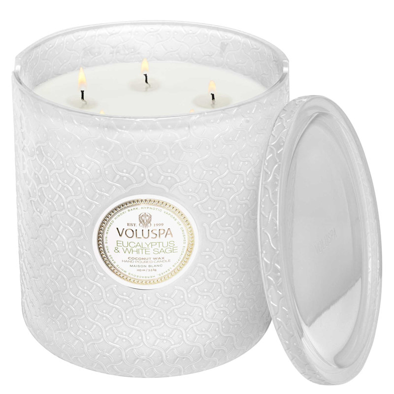 Eucalyptus And White Sage 5 Wick Hearth
