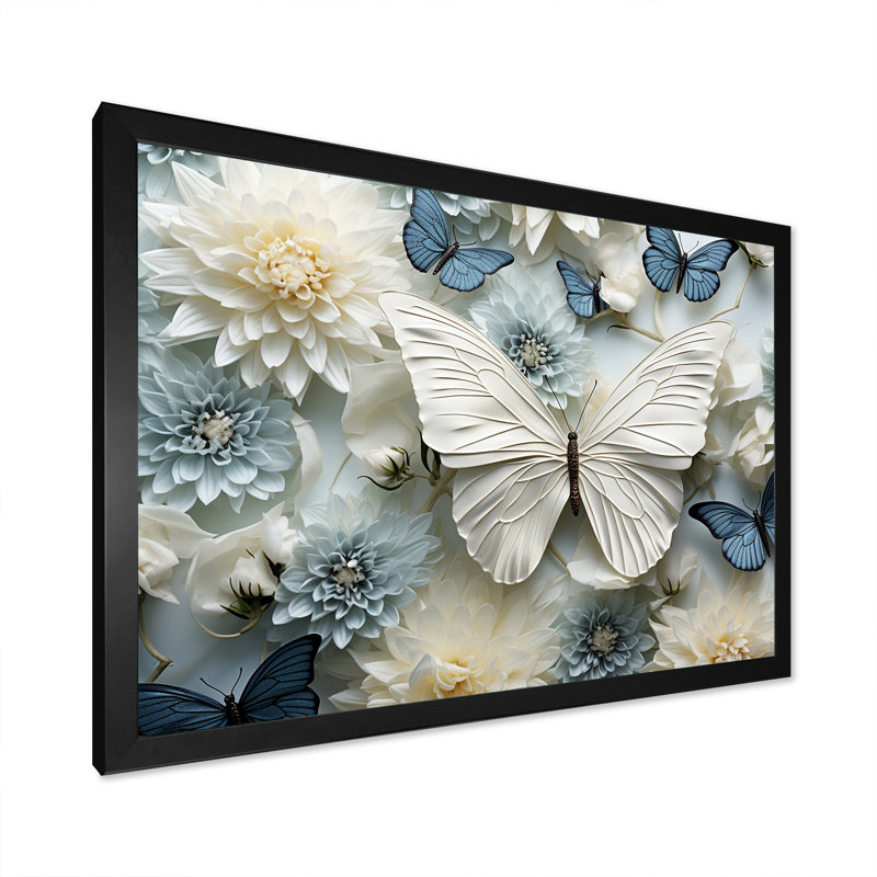 «A Pastel Palette Creates A Whimsical Flight I», reproduction sur toile, H 24 po x l 32 po x P 1 po, Cadre simple noir