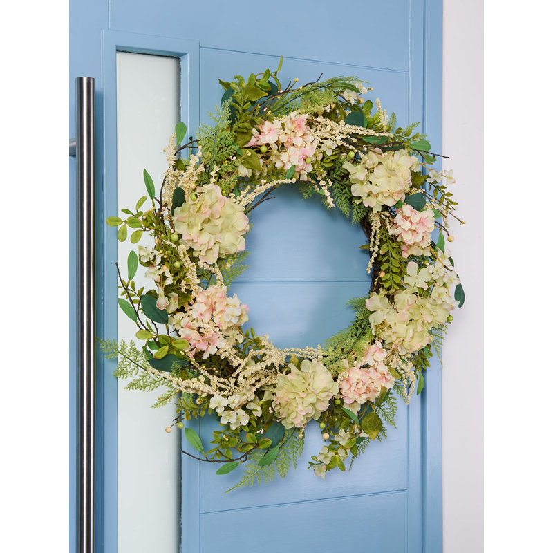 Faux Mistletoe 80cm Wreath