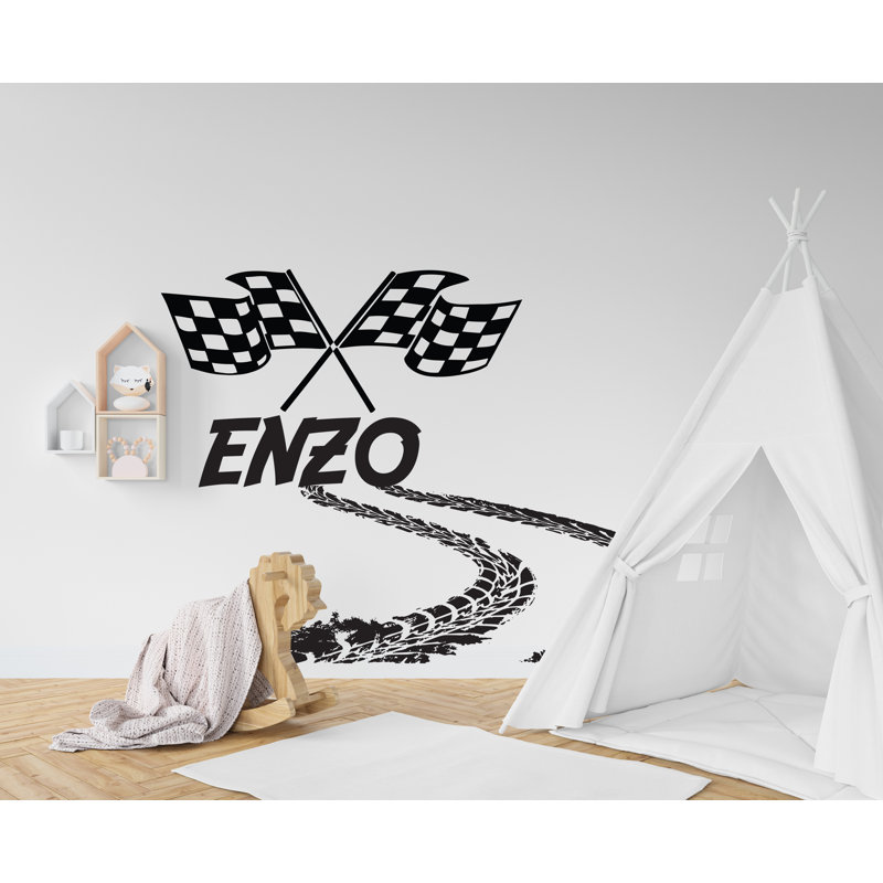 Adhésif décoratif Emnzo, H 29 po x l 22 po, Lilas