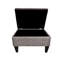 Repose-pieds rectangulaire avec rangement de 22 po Kwong-1549809545