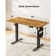 Hrithvik  Height Adjustable Computer Standing Desk with Storage Bag for Home Office