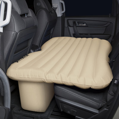 Pittman Outdoors AirBedz Inflatable PVC Rear Seat Air Mattress - Mid-Size Fits Jeeps, Car, SUV’s & Mid-Size Trucks, Comes with Portable DC Air Pump by Pittman Outdoors