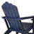 Lucus Poly HDPE Adirondack Chair with Cupholder-2061860387