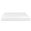Très grand matelas en mousse viscoélastique gélifiée, 8 po Matelas doux dans une boîte, blanc-976280391