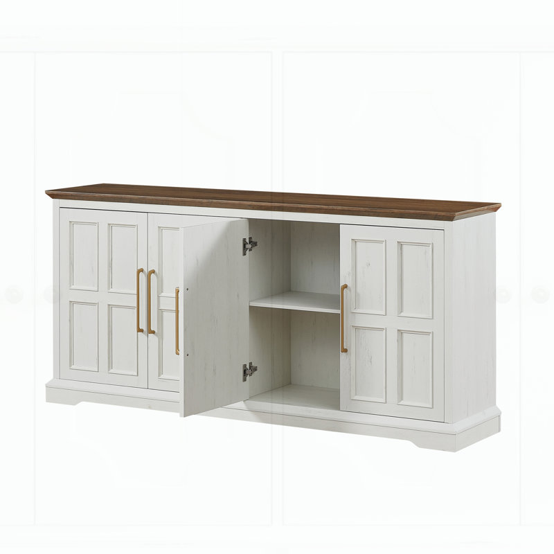 Buffet Buffet avec rangement, armoire à vin Farmhouse Kitchen