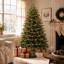 FERNCOMBE Pre-Lit Artificial Christmas Tree - 5ft/6ft/7ft - Warm White & Multi-colour-637990460