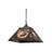 Rustic Lodge 2 - Light Timeless Bronze Cone Pendant
