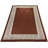 Greek Key Meander Bordered Area Rug 5' x 7'