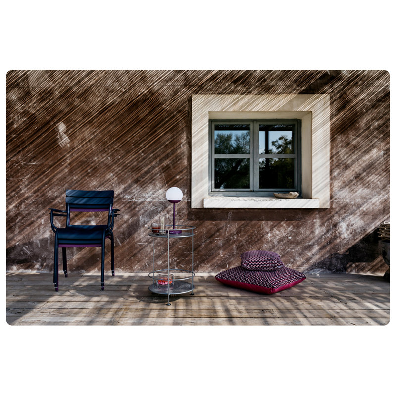 Luxembourg Outdoor Dining Armchair, Liquorice