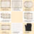 13 PCS Nonstick Bakeware Set,Carbon Steel Baking Pans Set with Dual Handles, Includes Roasting Pan, Pizza Pan, Cookie Sheet, Cake Pans, Muffin Pans, Cooling Rack, Oven Mitts (Champagne Gold)