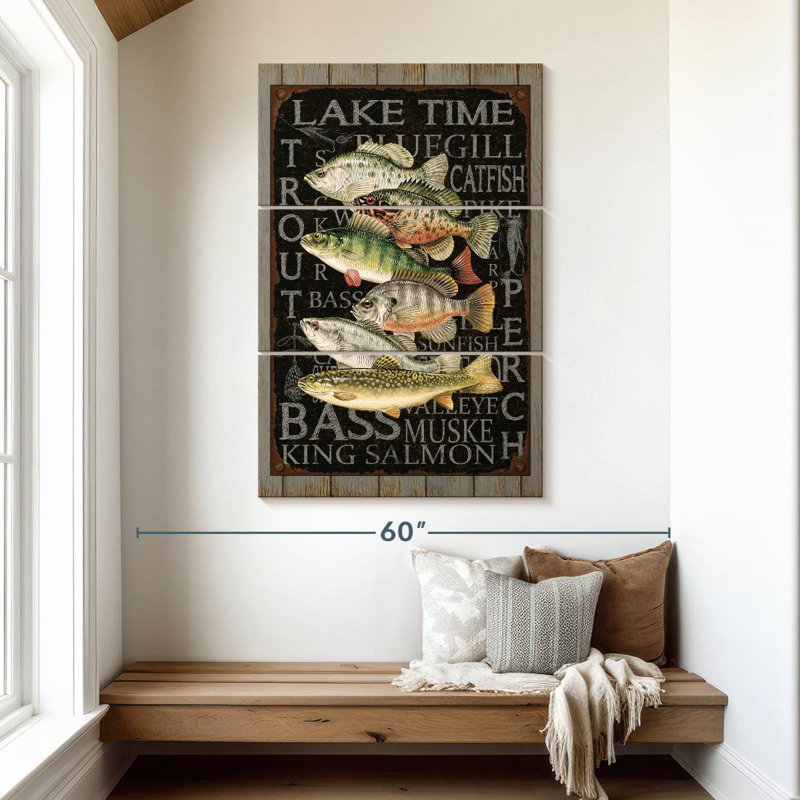 Brampt Wilderness Lodge V, 50" H x 32" W