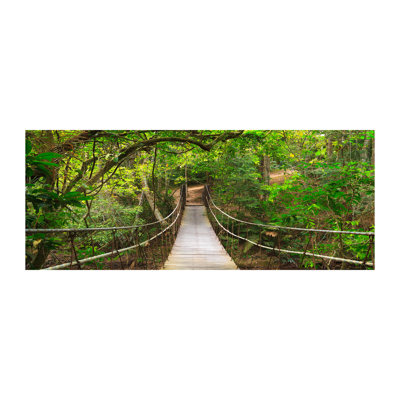 Rope Bridge - Wrapped Canvas Print