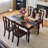 Elegant and durable solid wood dining table