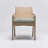 Delray 19'' H Upholstered Mahogany Armchair-90795050-91437542