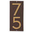 Plaque d’adresse murale sur 1 ligne flottante-41303796-41299779-41299924