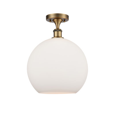Plafonnier semi-encastré 1 lumière Cindi